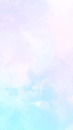 Pastel Watercolor Clouds Background Wallpaper