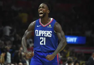 Patrick Beverly Screaming And Flexing Wallpaper