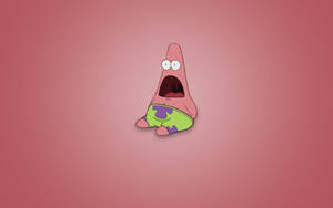 Patrick Making A Funny Face To Bring A Smile To Your Day! Wallpaper