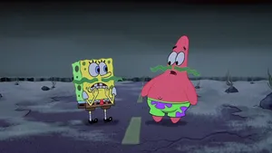 Patrick Mustache Spongebob Meme Wallpaper
