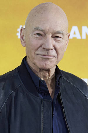 Patrick Stewart Mesmerizing Gaze Wallpaper