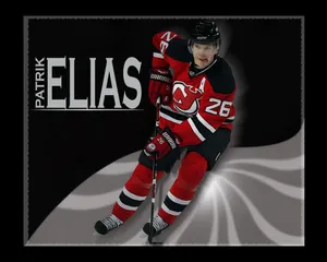 Patrik Elias, #26 Of New Jersey Devils, In Action Wallpaper