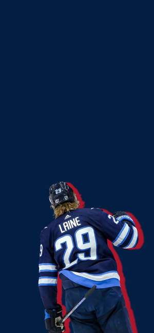 Patrik Laine Backside Graphic Artwork Wallpaper