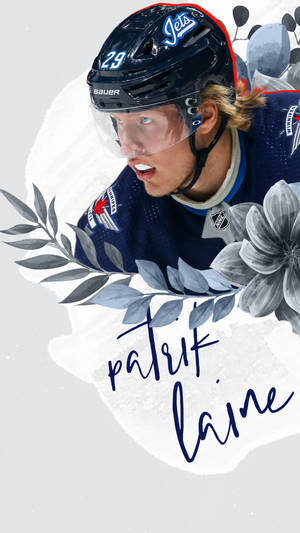 Patrik Laine Vector Art Wallpaper