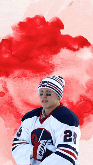 Patrik Laine Winnipeg Jets Right Winger Wallpaper