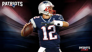 Patriots' Qb Tom Brady Wallpaper