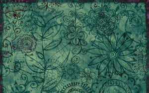 Pattern Desktop Leaves Pattern Green Wallpaper