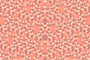 Pattern Desktop Pink Flower Aesthetic Wallpaper