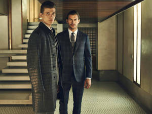 Patterned Brioni Suits Wallpaper