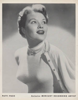 Patti Page Bullet Bra Wallpaper