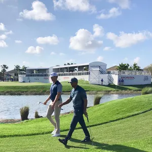 Patton Kizzire And Friend Walking Wallpaper