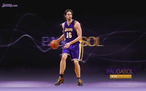 Pau Gasol Lakers Power Forward Wallpaper