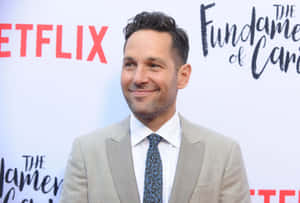 Paul Rudd Looking Confident In Cool Shades Wallpaper
