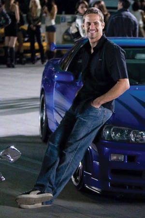 Paul Walker In His Racing Car Wallpaper