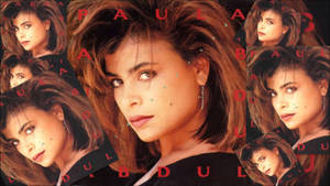Paula Abdul Cold Hearted Collage Wallpaper