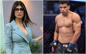 Paulo Costa And Mia Khalifa Wallpaper