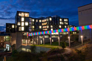 Pausch Bridge At Carnegie Mellon University Wallpaper