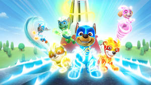 Paw Patrol The Movie Superheroes Series Wallpaper