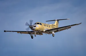 Pc-12 Private Jet Wallpaper