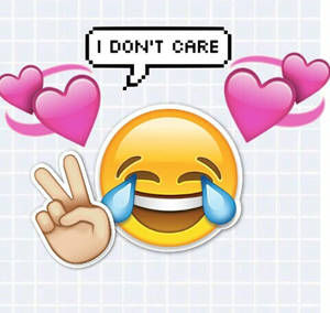 Peace I Don't Care Wallpaper