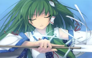 Peaceful Anime Girl Wallpaper