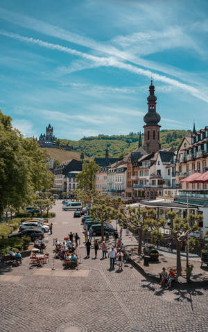 Peaceful Town In Germany Wallpaper