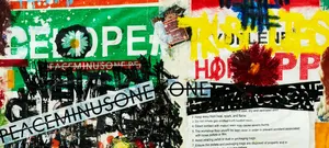 Peaceminusone Graffiti Art Wallpaper
