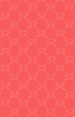 Peach Gucci Pattern Wallpaper