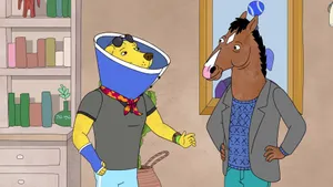 Peanutbutter With Bojack Horseman Wallpaper