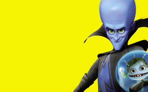 Peculiar Duo - Megamind And Minion Wallpaper
