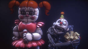 Peculiar Ennard And Friend Wallpaper