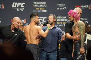 Pedro Munhoz Weigh-in Match Wallpaper