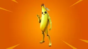 Peely, The Banana-loving Battle Royale Character Wallpaper