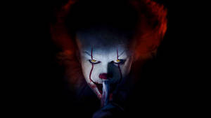 Pennywise Quiet Hand Gesture Wallpaper