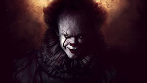 Pennywise Scary Painting Wallpaper