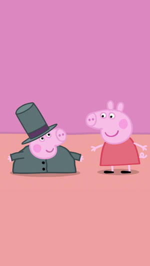 Peppa Pig And George Wallpaper