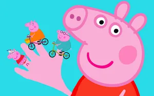 Peppa Pig Meme With Parents Wallpaper