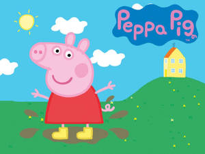 Peppa Pig Mud Lover Wallpaper