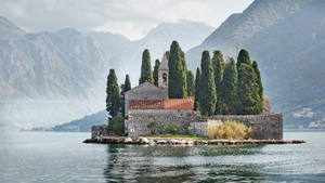 Perast Island Kotor Wallpaper