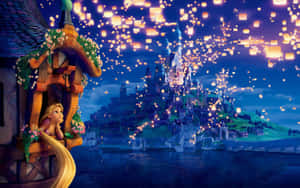 Perfect Laptop For Your Daily Dose Of Disney Magic! Wallpaper