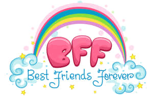 Perfectly Matched Best Friends Wallpaper