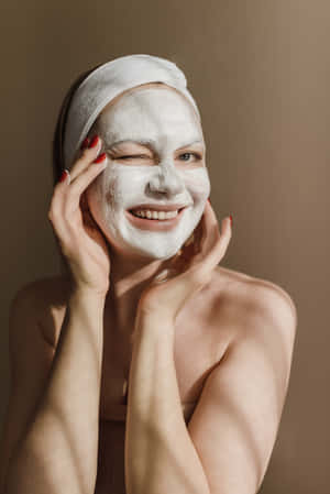 Permanent Anti-aging Face Mask Wallpaper