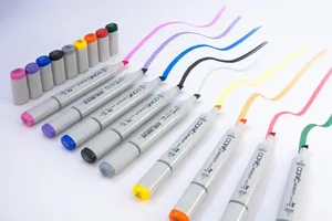 Permanent Markers Colorful Ink Pigment Wallpaper