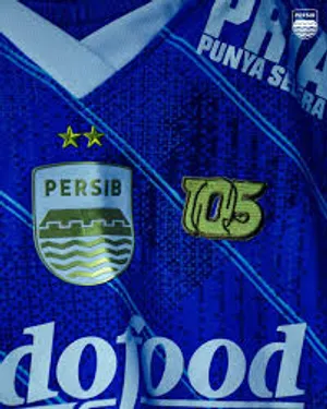 Persib Bandung105th Anniversary Jersey Wallpaper
