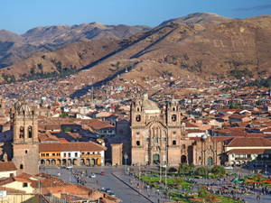 Peru Cuzco City Landscape Wallpaper