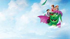 Pete's Dragons With Friends Wallpaper