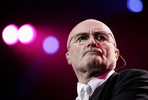 Phil Collins Grumpy Face Wallpaper