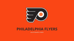 Philadelphia Flyers In Orange Wallpaper
