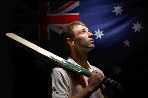 Philip Hughes - The Shining Star Of Australian Cricket Wallpaper