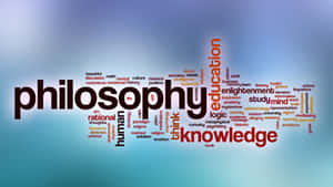 Philosophy_and_ Knowledge_ Word_ Cloud Wallpaper
